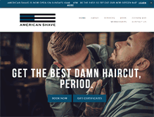 Tablet Screenshot of americanshave.com